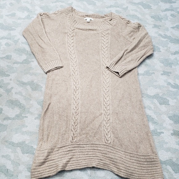Banana Republic Dresses & Skirts - Banana Republic Dress Womens XL Brown Midi Pullover Long Sleeve